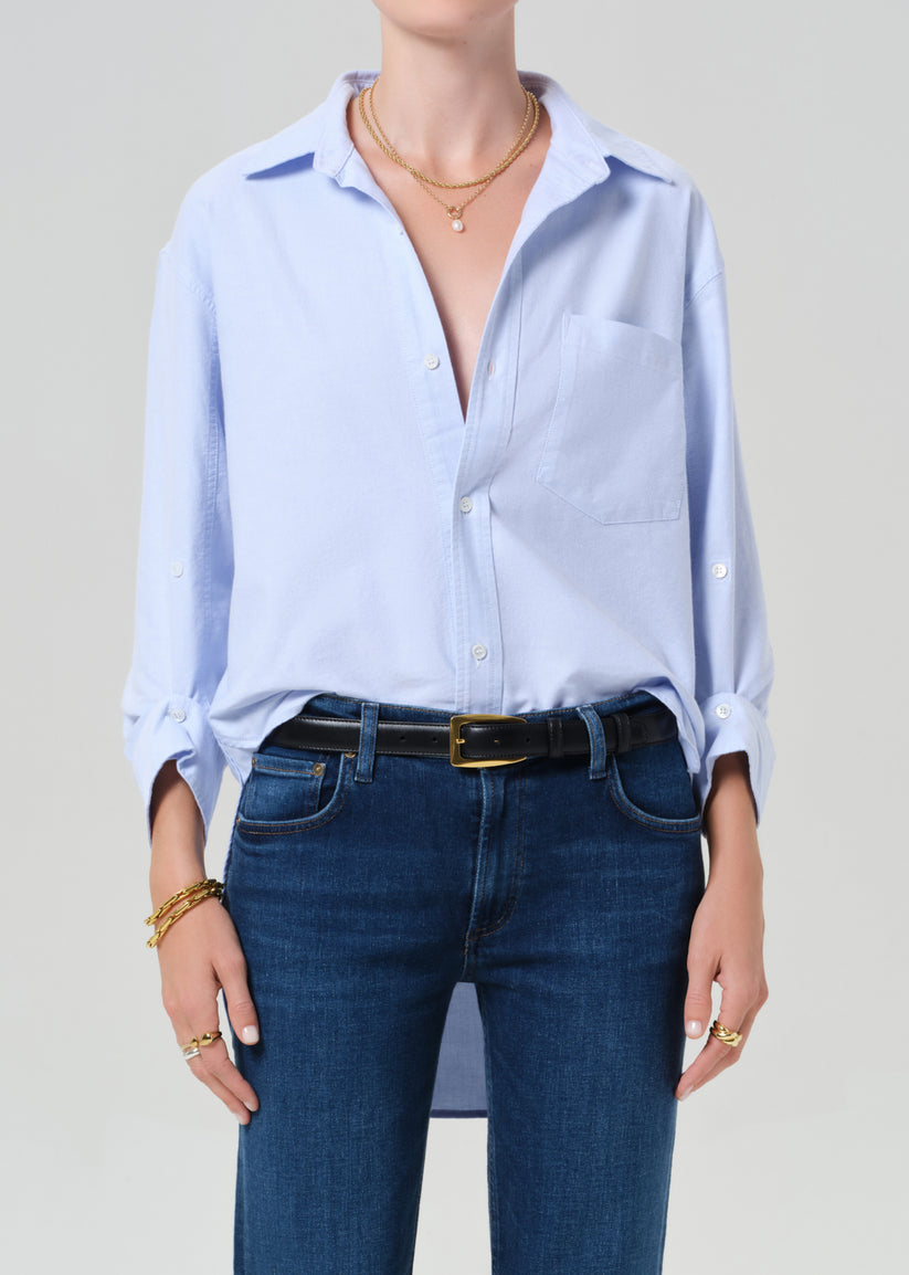 Citizens of Humanity Kayla Shirt in Blue