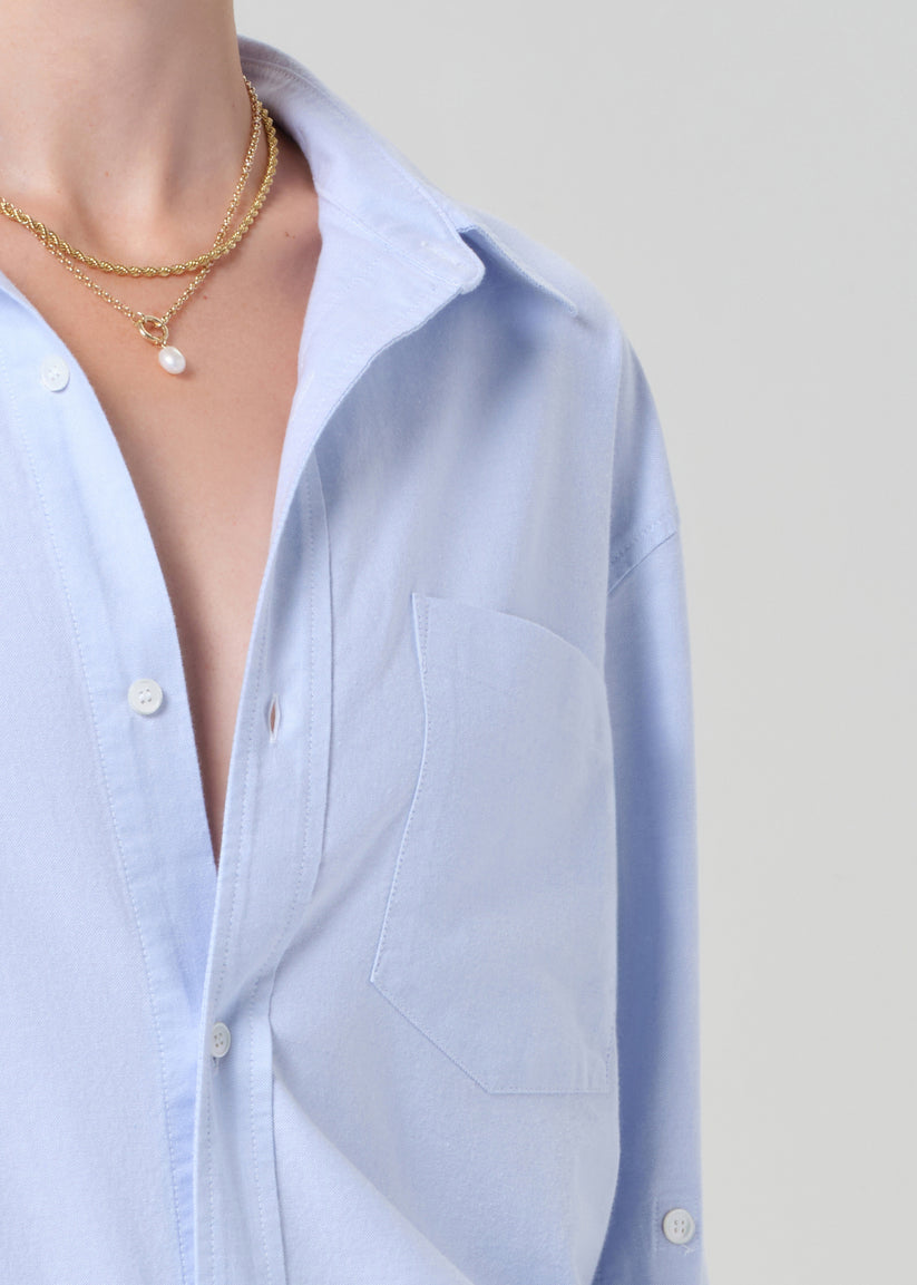 Citizens of Humanity Kayla Shirt in Blue