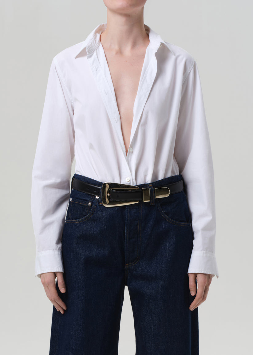 Citizens of Humanity Avni Slim Shirt in White