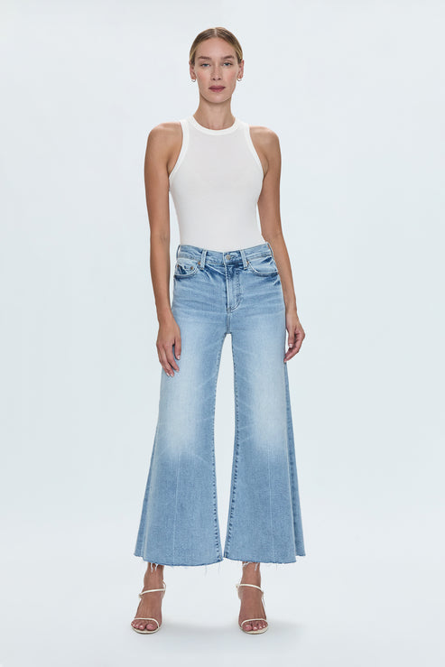 PISTOLA Izzy Mid Rise Wide Leg in Strive