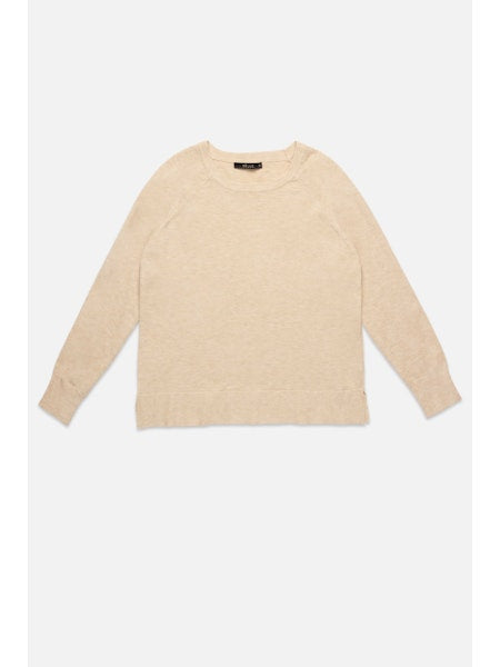 DELUC Lorraine Sweater in Ecru Melange