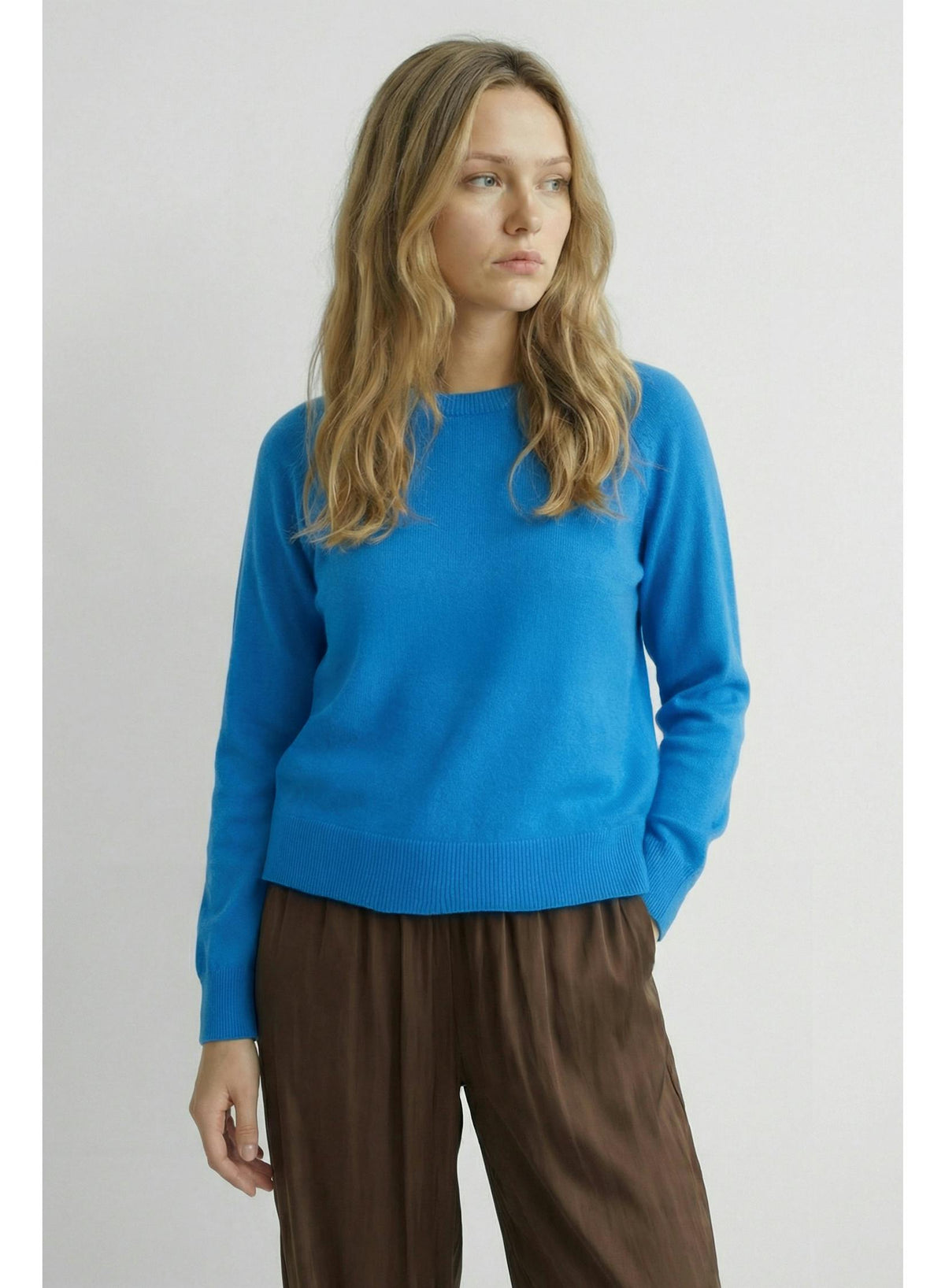 DELUC Lorraine Sweater in Turquoise
