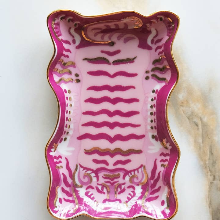 Idlewild Co. Porcelain Trinket Dish