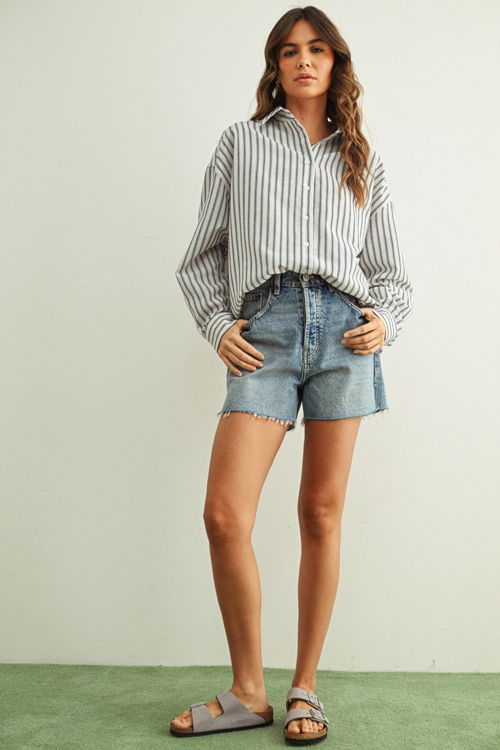 NYLAND Briella Striped Shirt