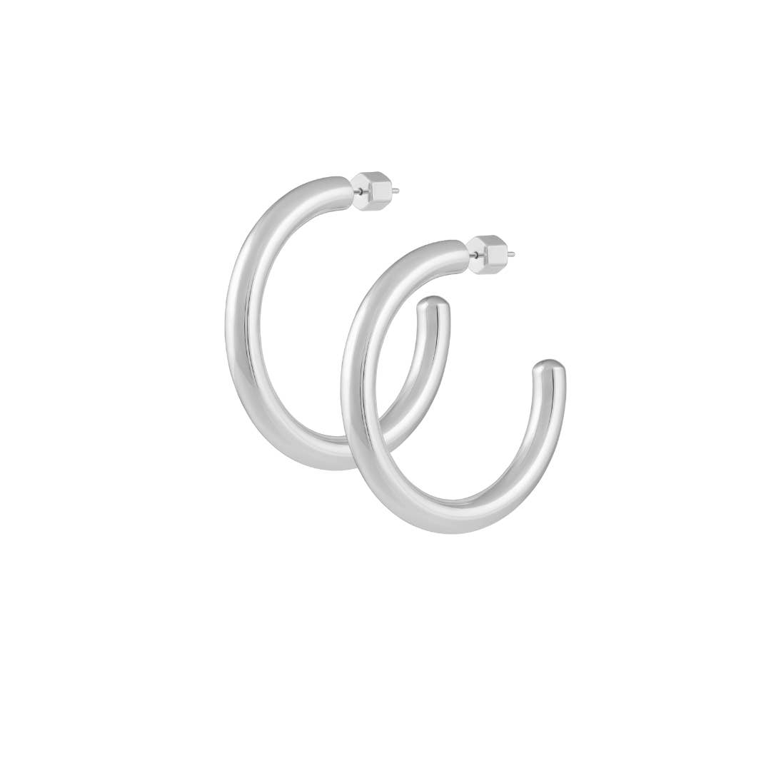 SAHIRA Rina Hoop Silver