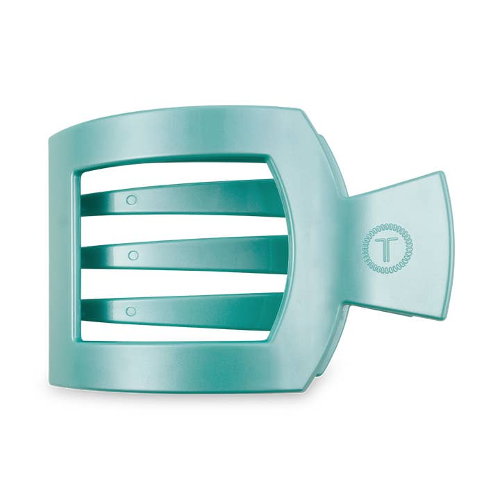 TELETIES Square Flat Hair Clip - Small