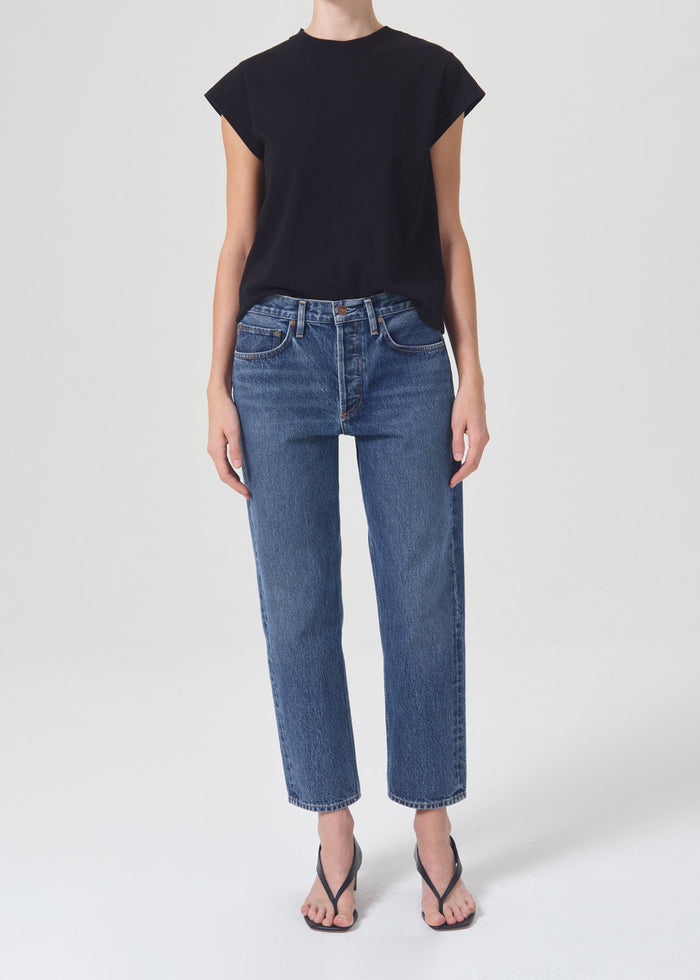 AGOLDE Parker Easy Straight Jean in Placebo