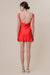 Line & Dot Kira Mini Dress Red