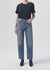 AGOLDE 90's Crop Mid Rise Loose Straight in Hooked