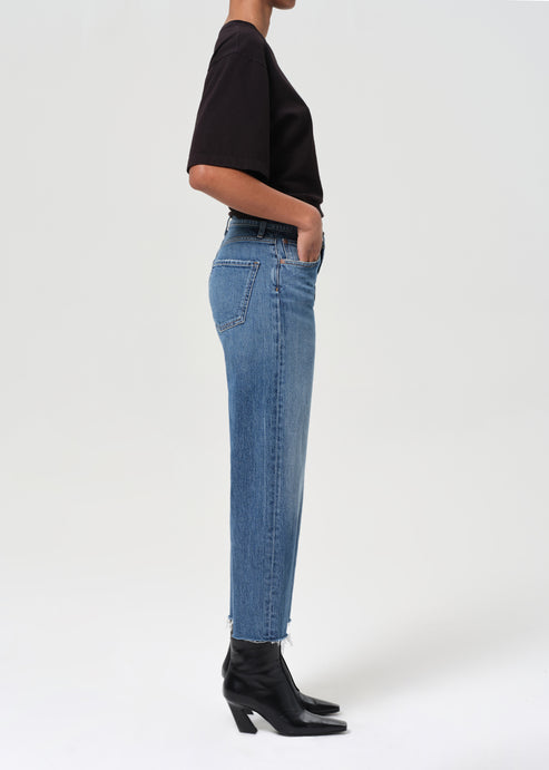 AGOLDE Ren High Rise Wide Leg in Chord