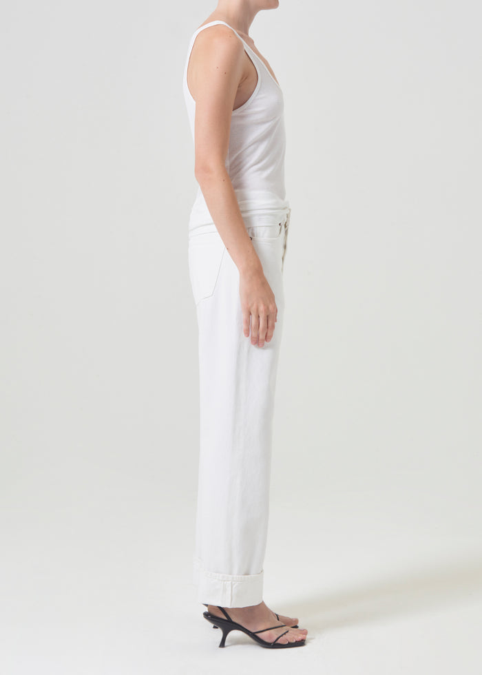 AGOLDE Fran Jean in Milkshake