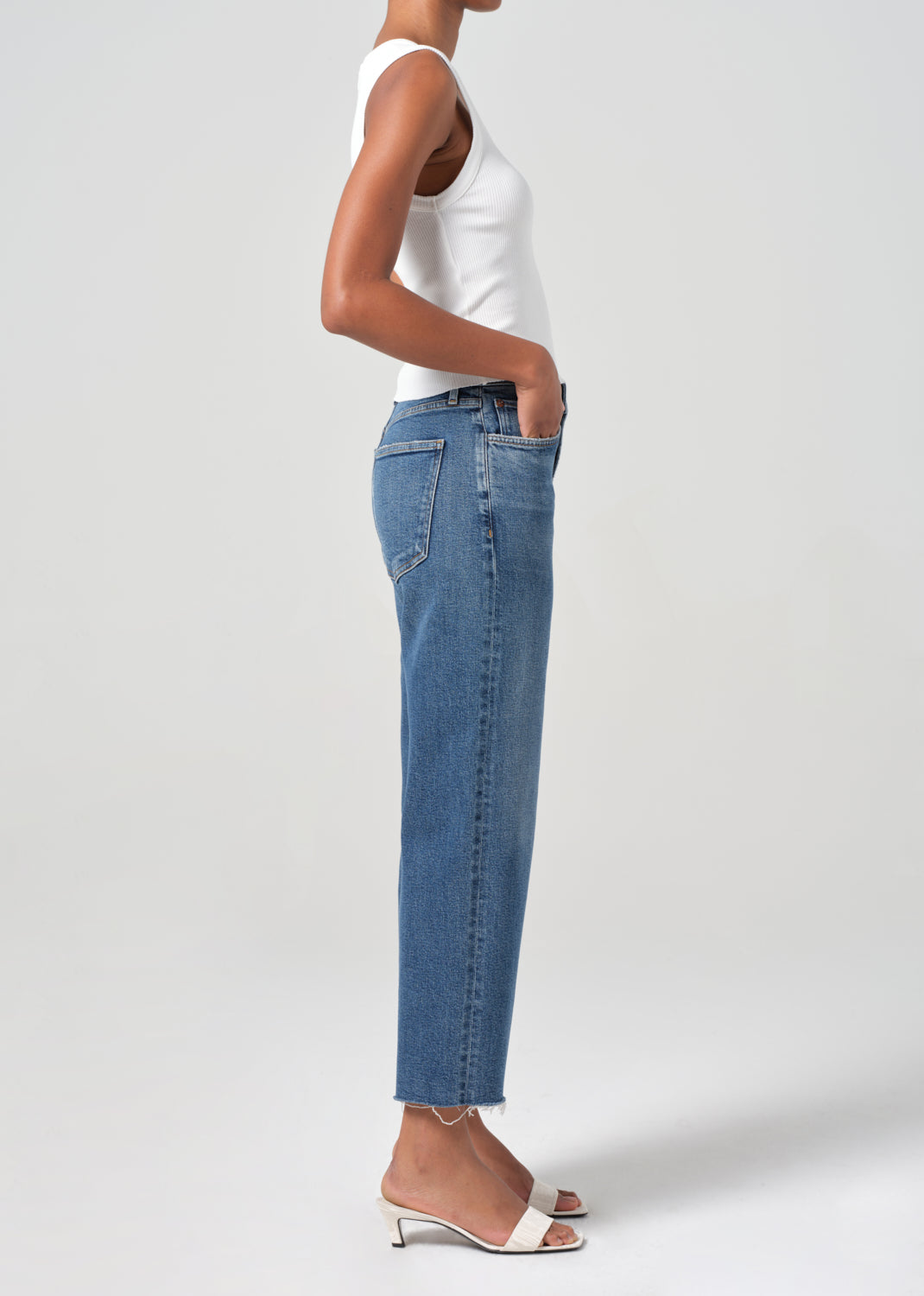 AGOLDE Harper Crop Jean in Motion
