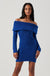 ASTR Danya Sweater Dress Royal Blue