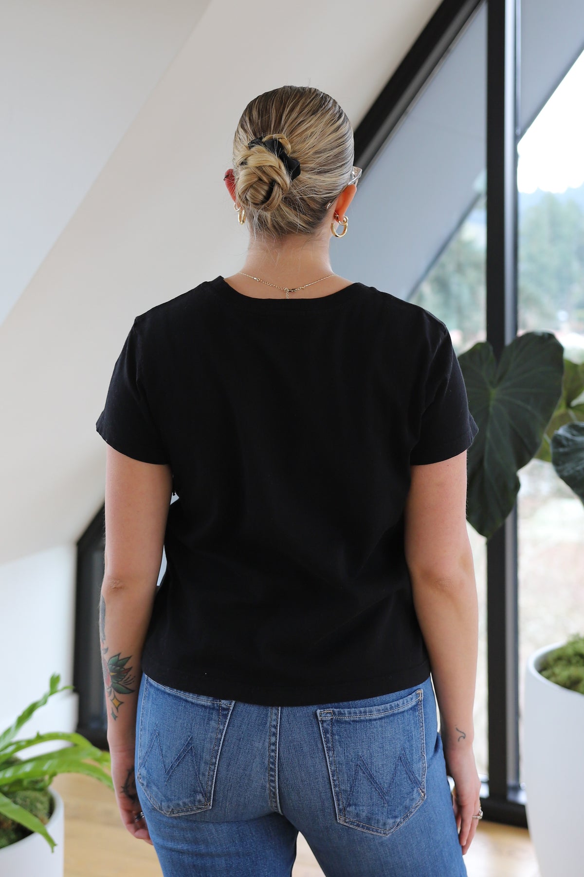 AGOLDE Adine Shrunken Tee