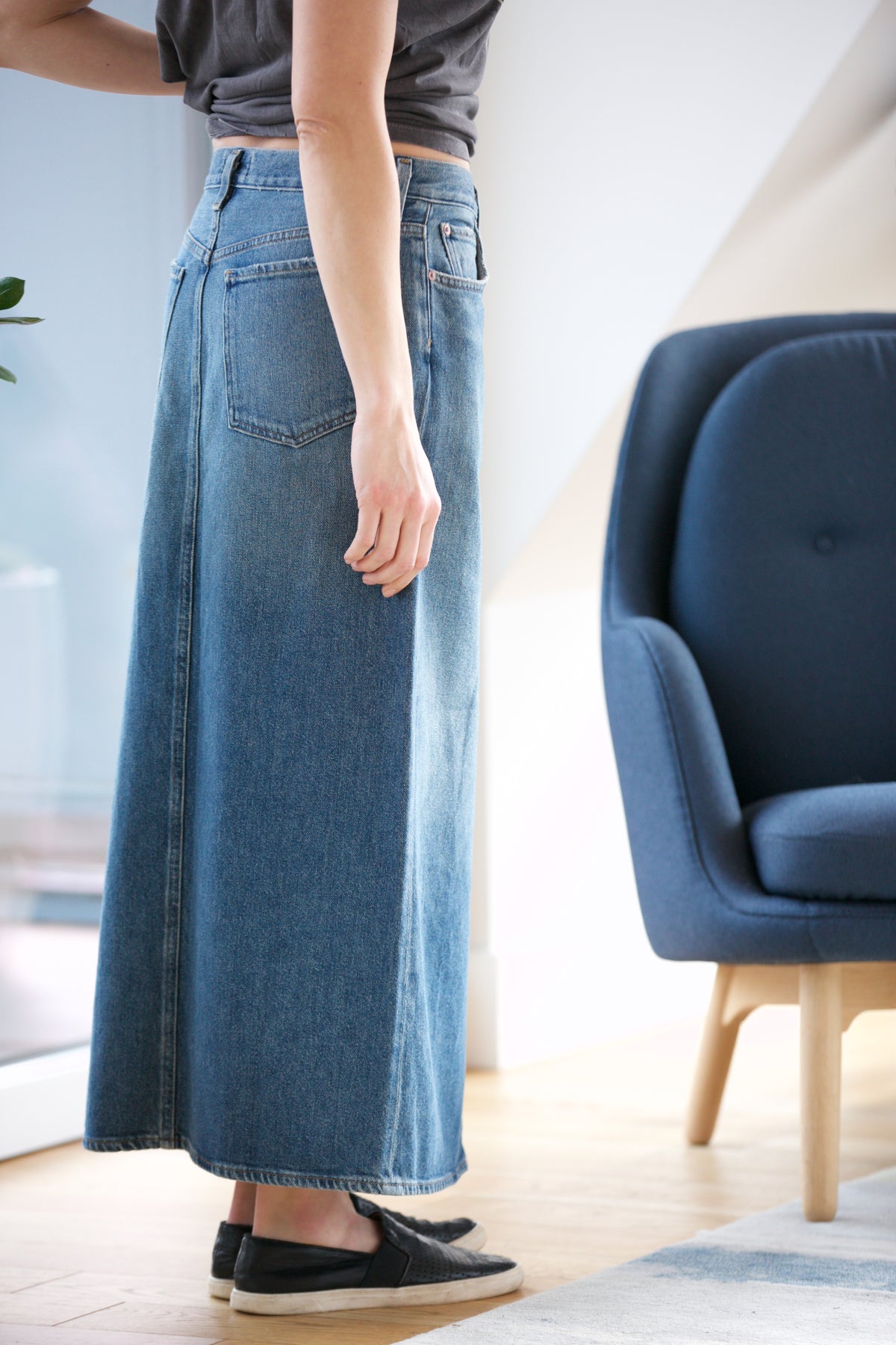 AGOLDE Leif Skirt in Swing