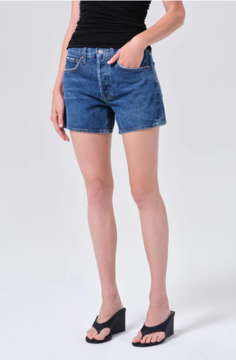 AGOLDE Parker Long Short in Enamour