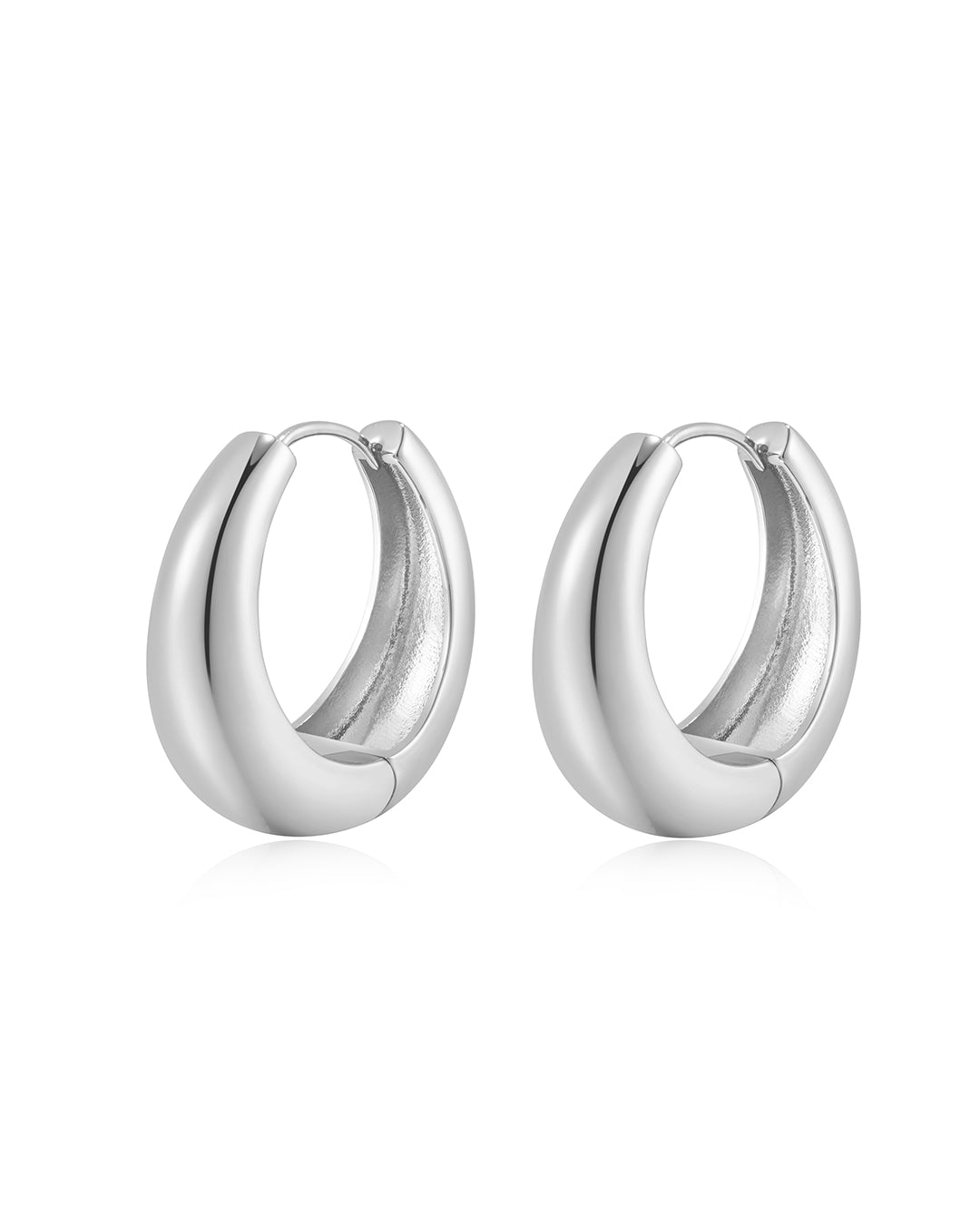 LUV AJ Corey Hoops Silver