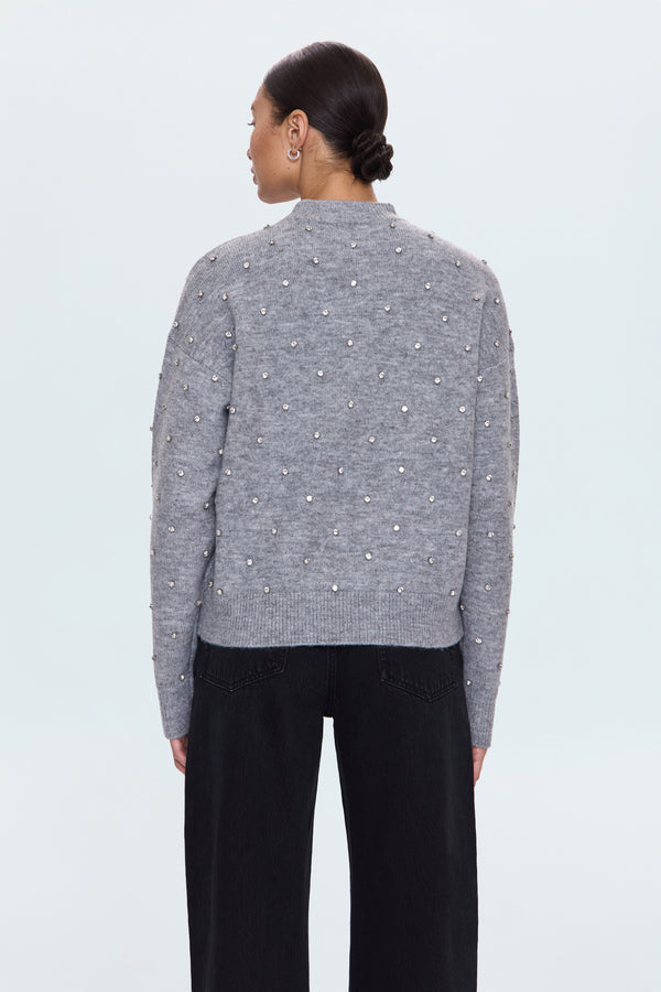 PISTOLA Aura Relaxed Crewneck Sweater