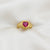 AU79 Cosette Heart Ring