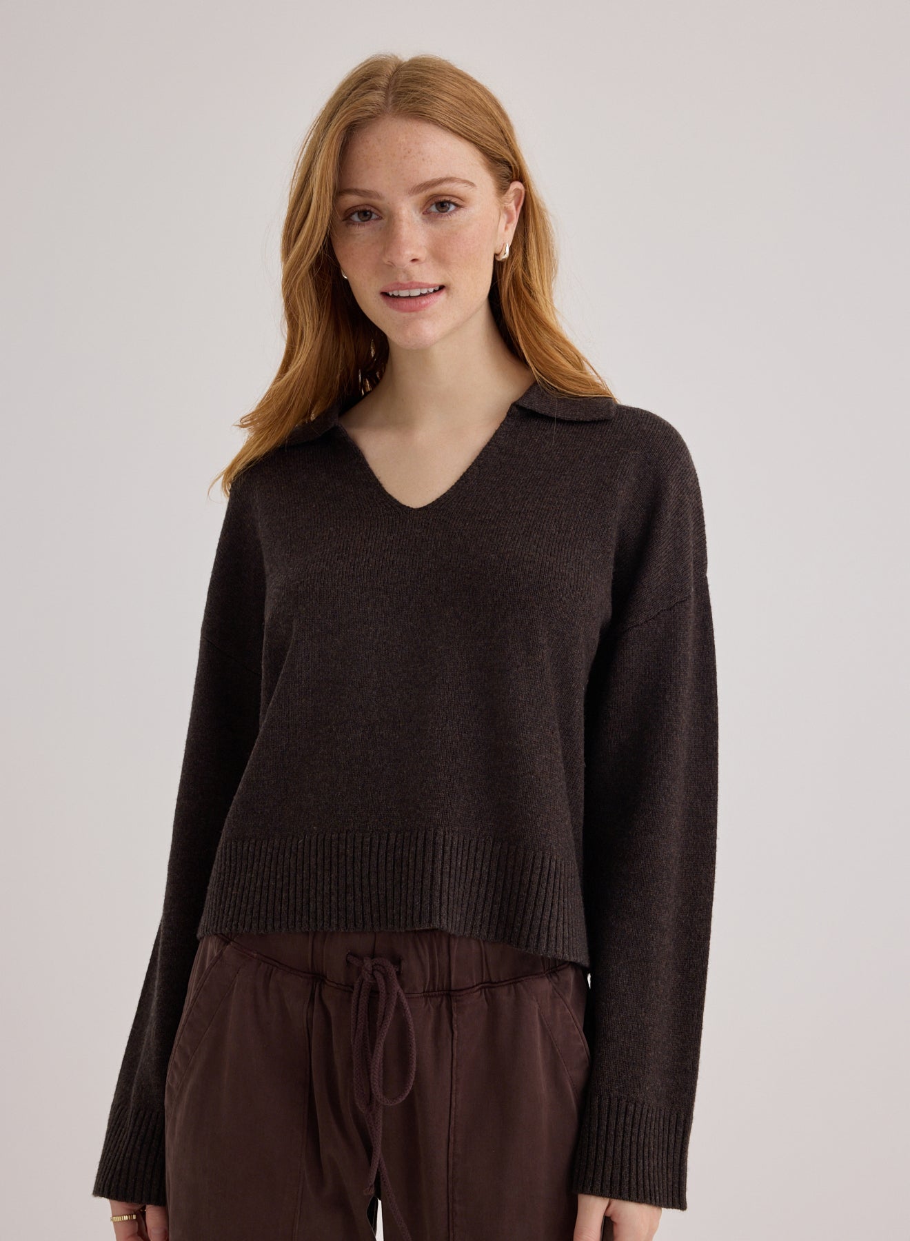 Bella Dahl Pullover Sweater w/ Collar