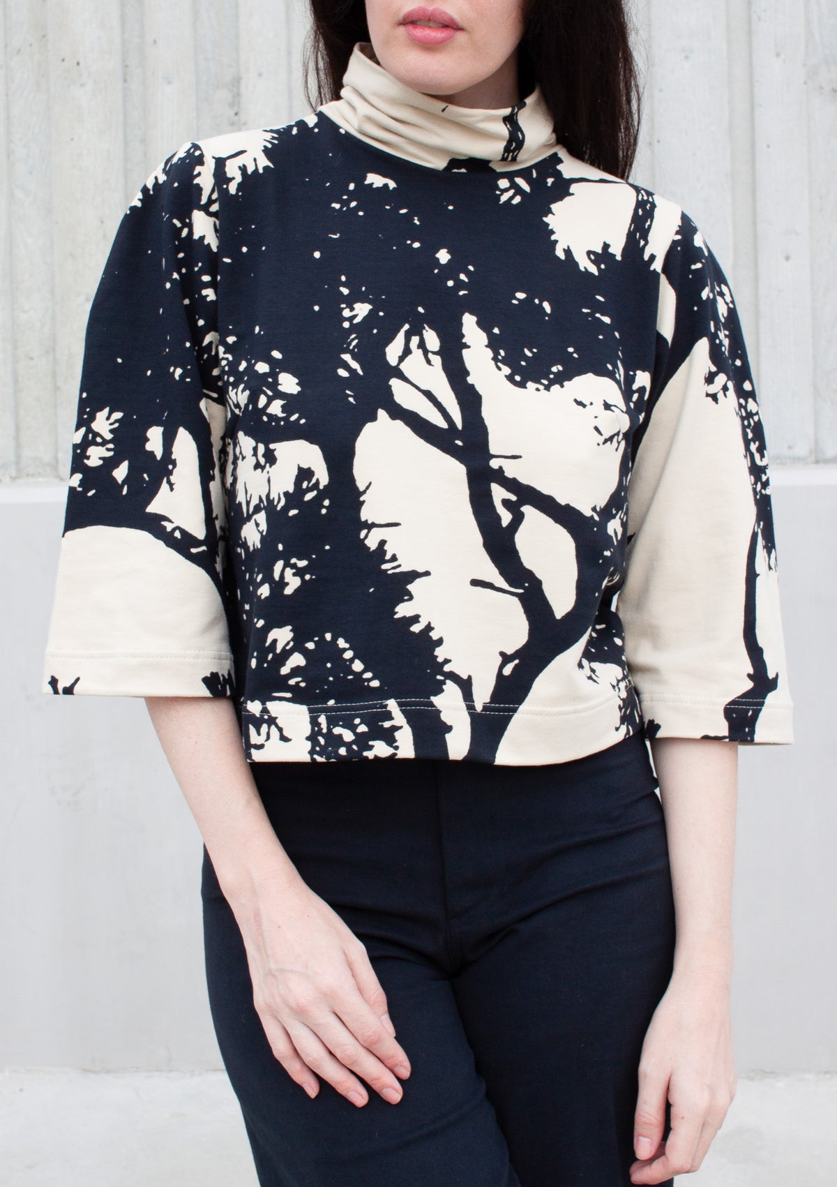 BEL KAZAN Batna Top Cream Tree
