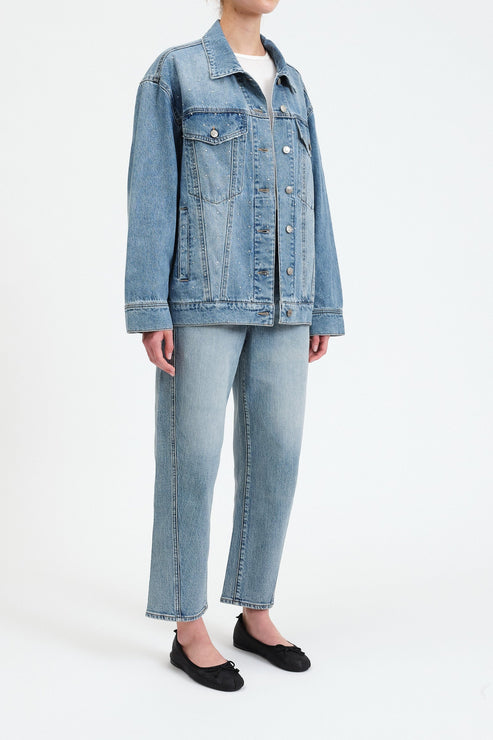 Daze Denim Beau Denim Jacket in Twinkle