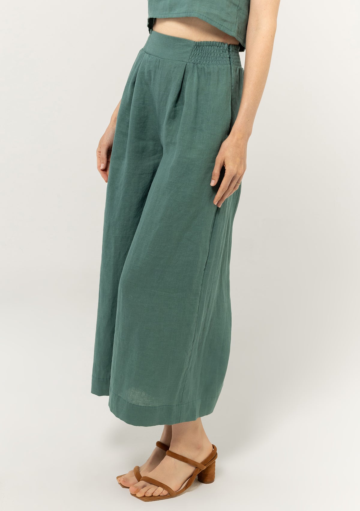 BEL KAZAN Atlas Pant in Seafoam
