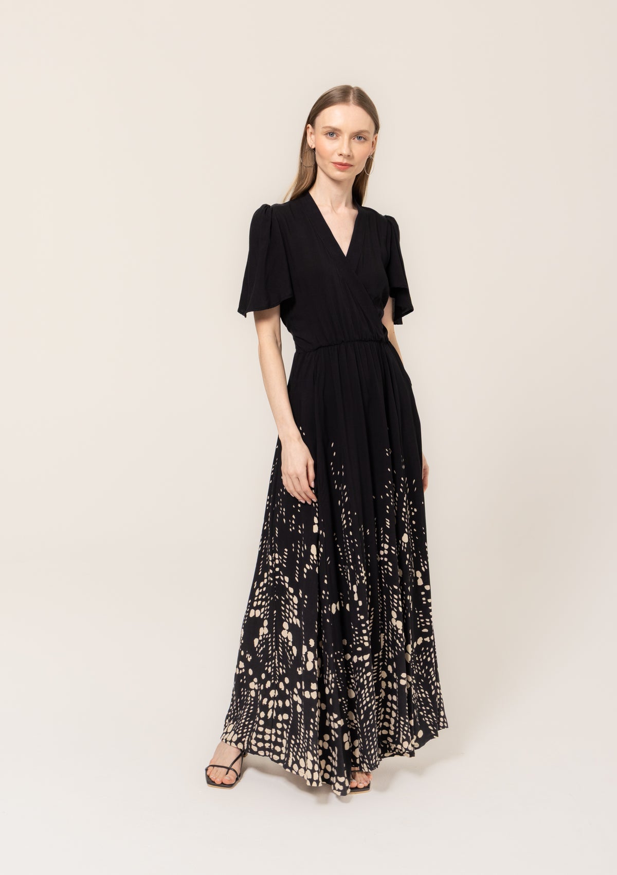 BEL KAZAN La Vie En Rose Dress in Celestia