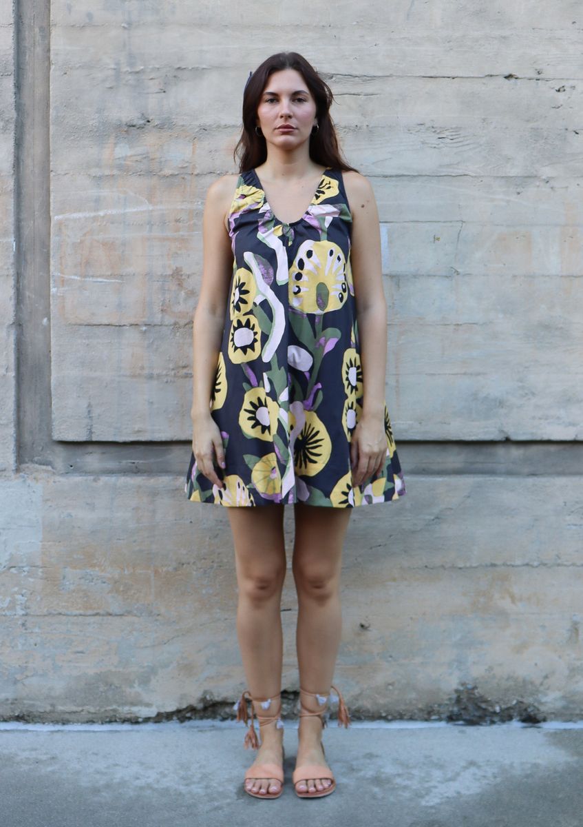 BEL KAZAN Vida Dress in Ash Velora
