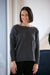 BIBICO Aimee Relaxed Jumper in Grey Marle