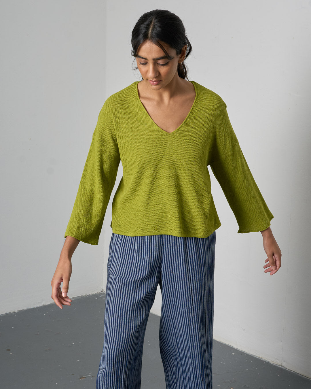 BIBICO Jody Relaxed Jumper in Citronelle