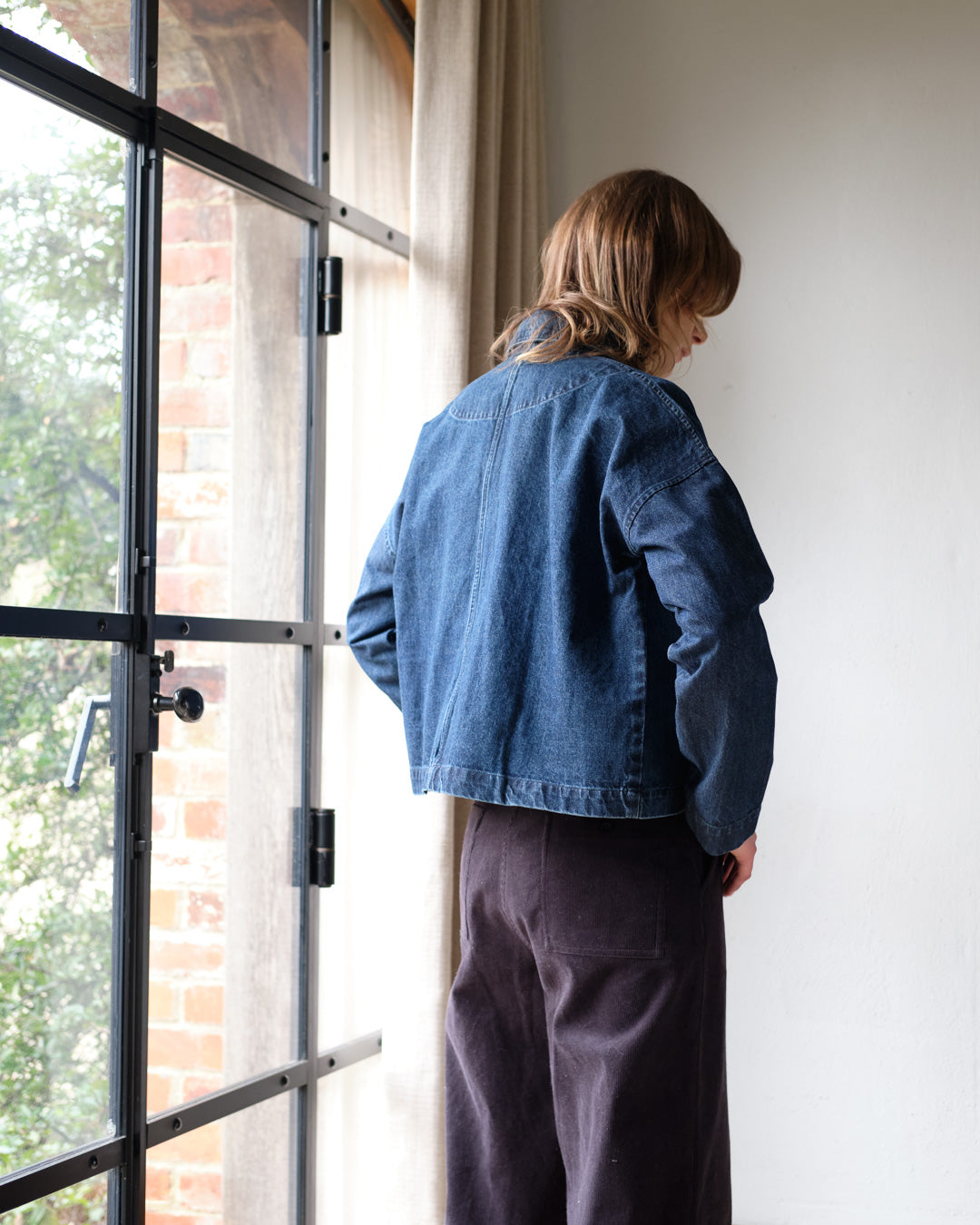 BIBICO Maya Relaxed Jacket in Heavy Denim