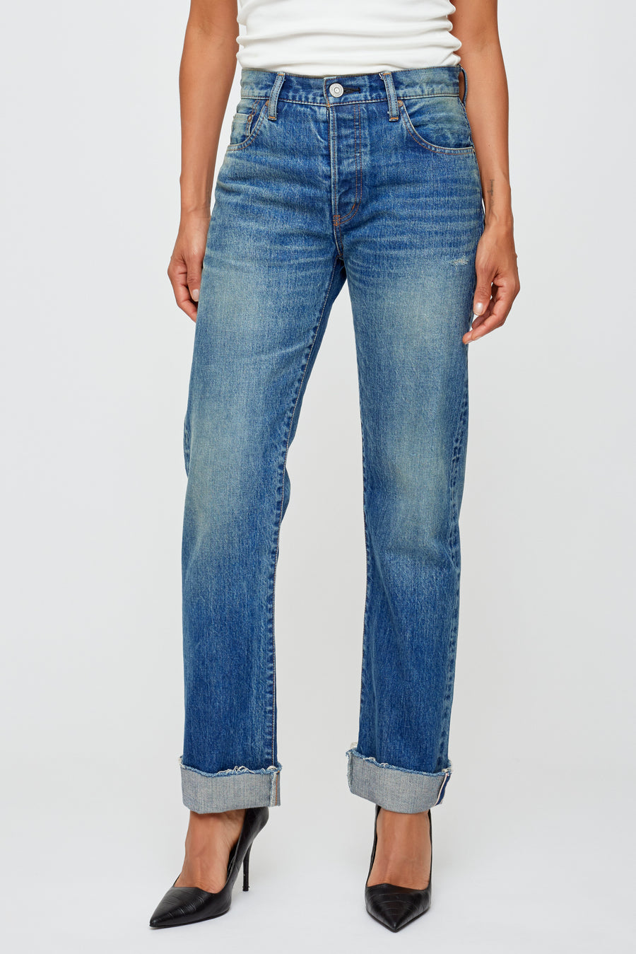 MOUSSY MV Hopewell Straight Denim - Adorn