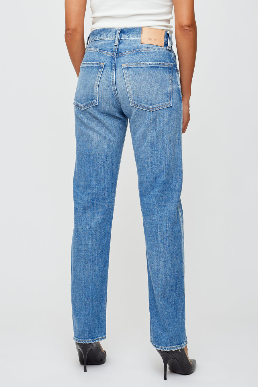 MOUSSY MV Nichols Straight Denim - Adorn