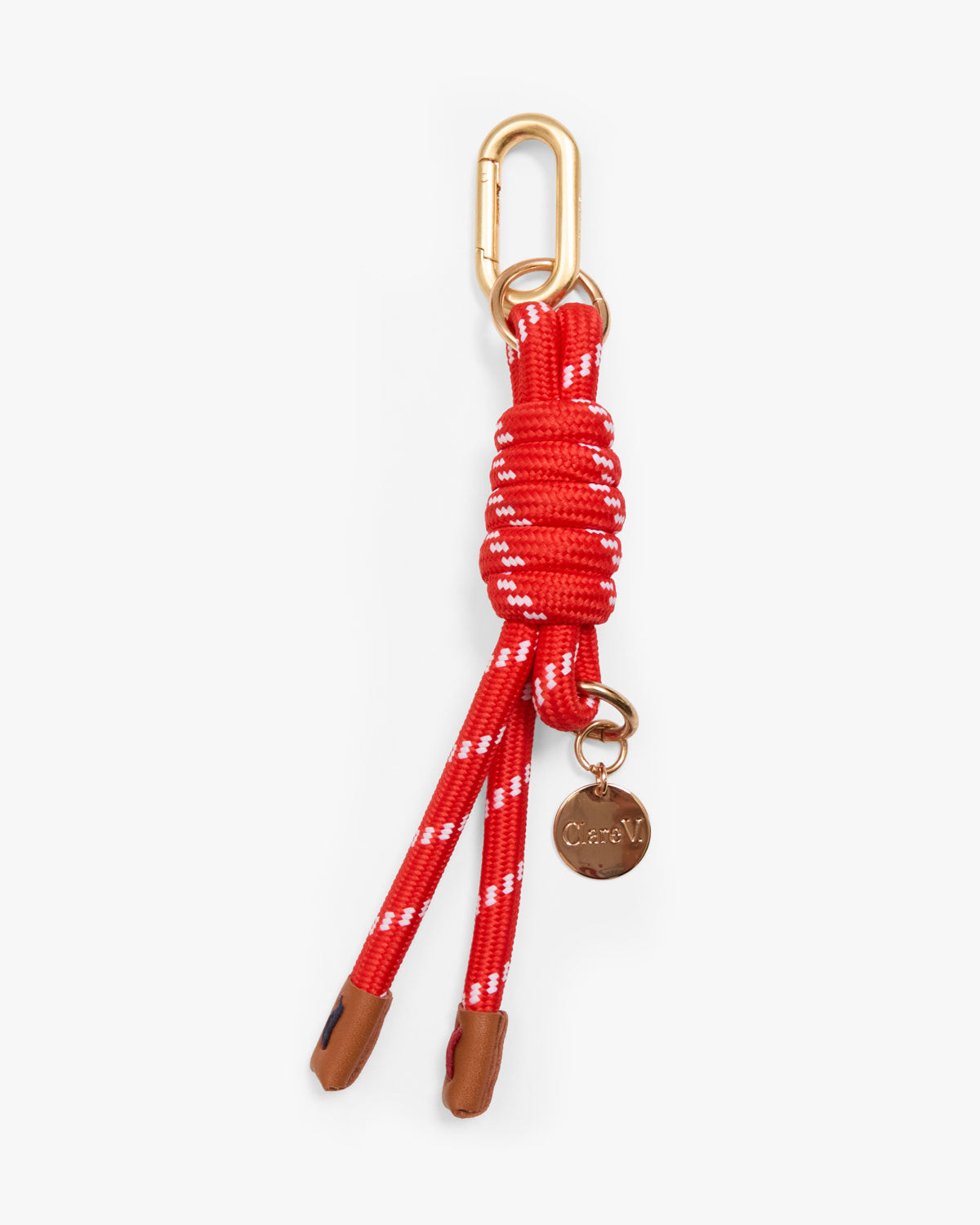 Clare V. Barrel Knot Fob