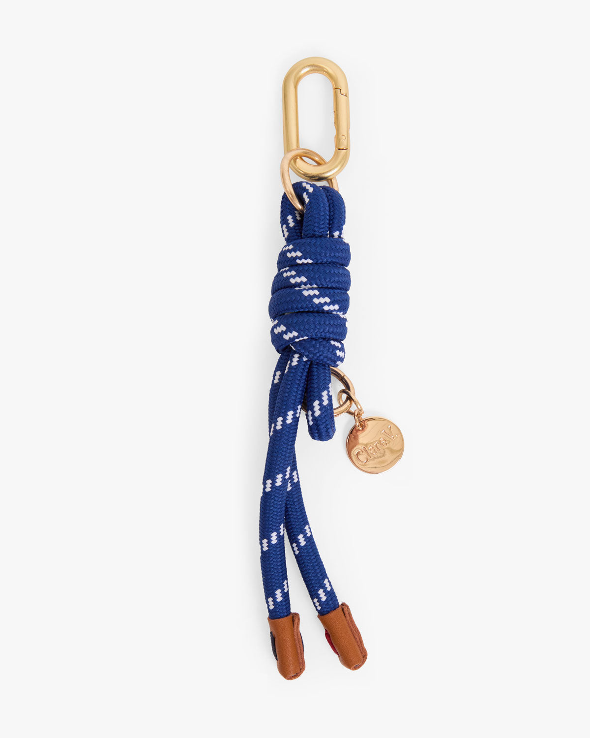 Clare V. Barrel Knot Fob