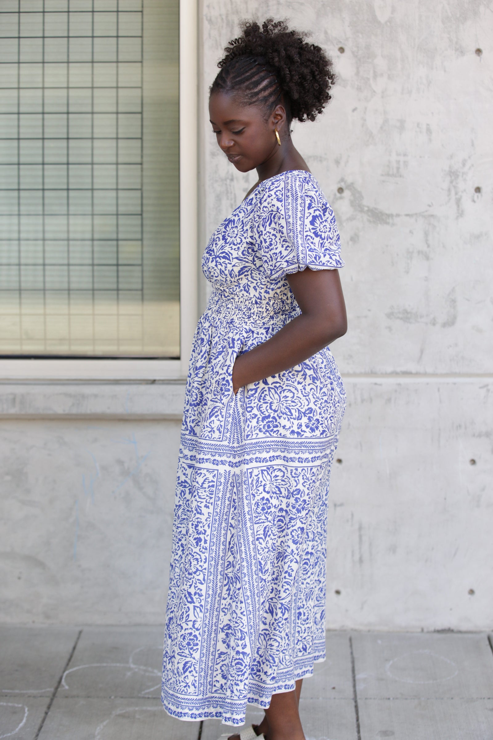 Birds of Paradis by Trovata Sonia Dress in Hydra Border