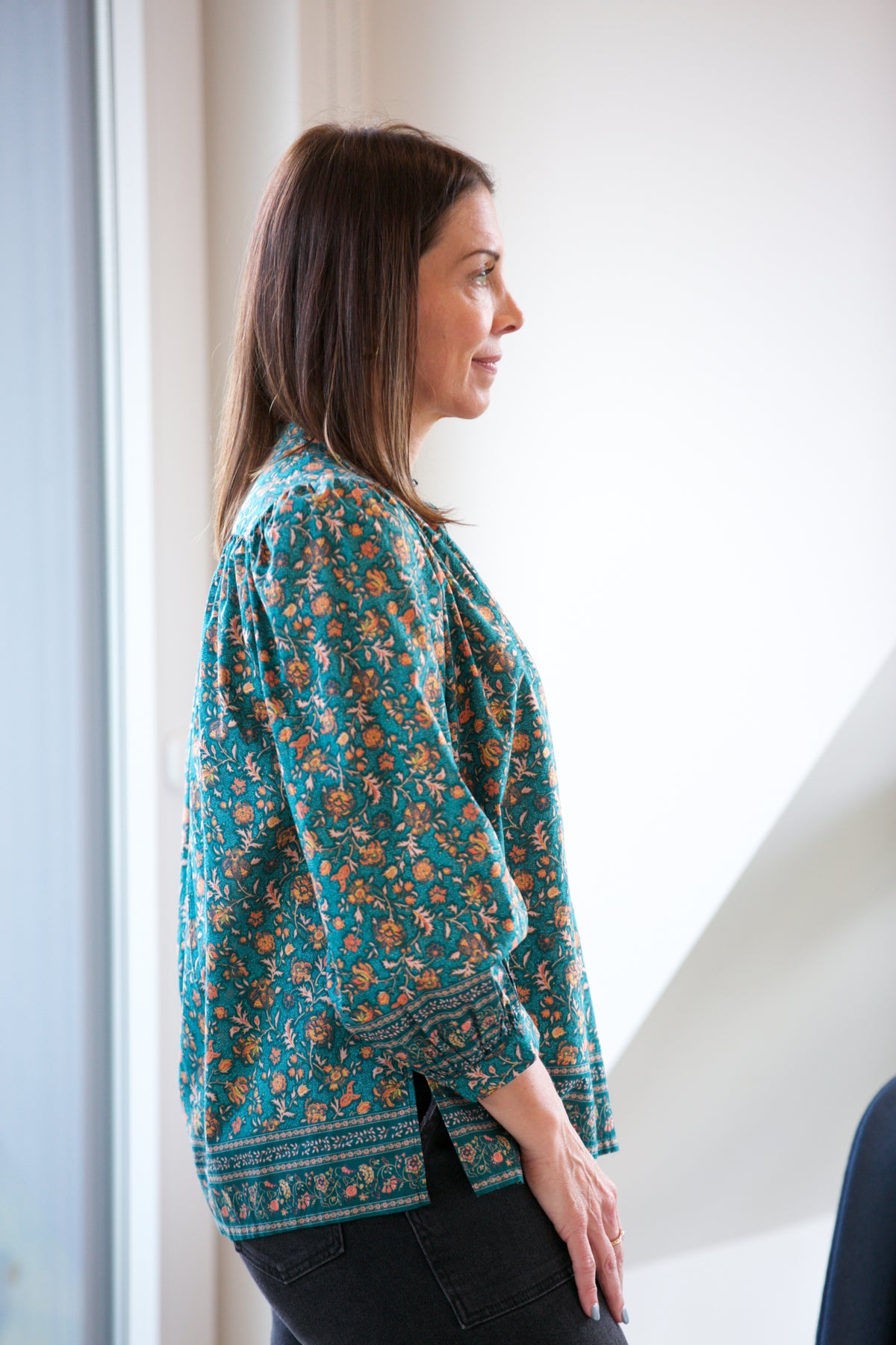 Birds of Paradis by Trovata Bailey Blouse