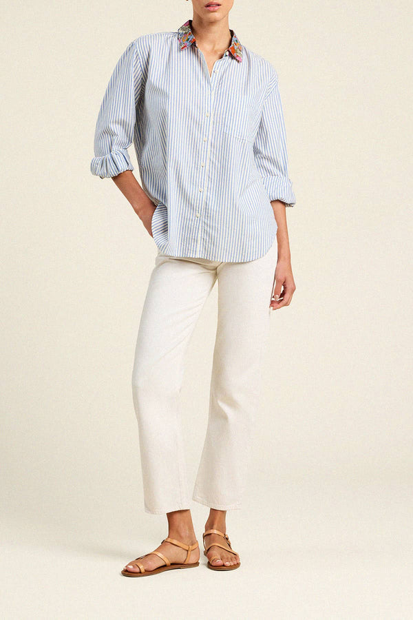 Birds of Paradis by Trovata Blake Oversized Shirt