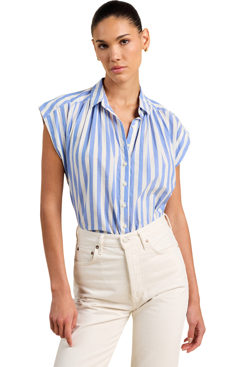 Birds of Paradis by Trovata Della Shirt in Volpi Lines