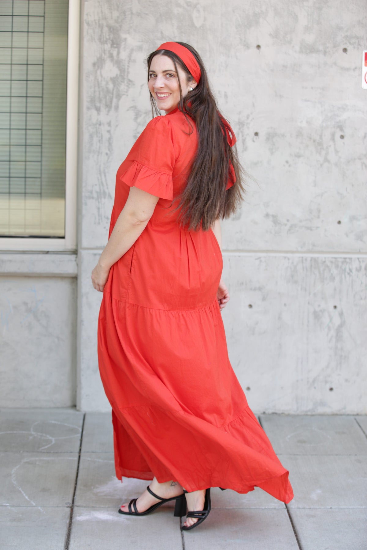 Birds of Paradis by Trovata Martine Dress in Tomato