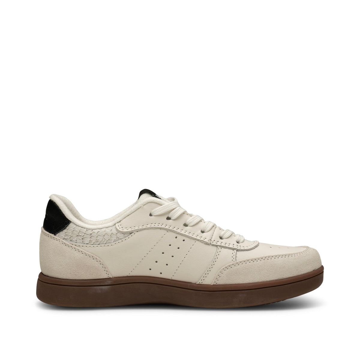Woden Bjork Mix Sneaker Blanc to Blanc/ Black