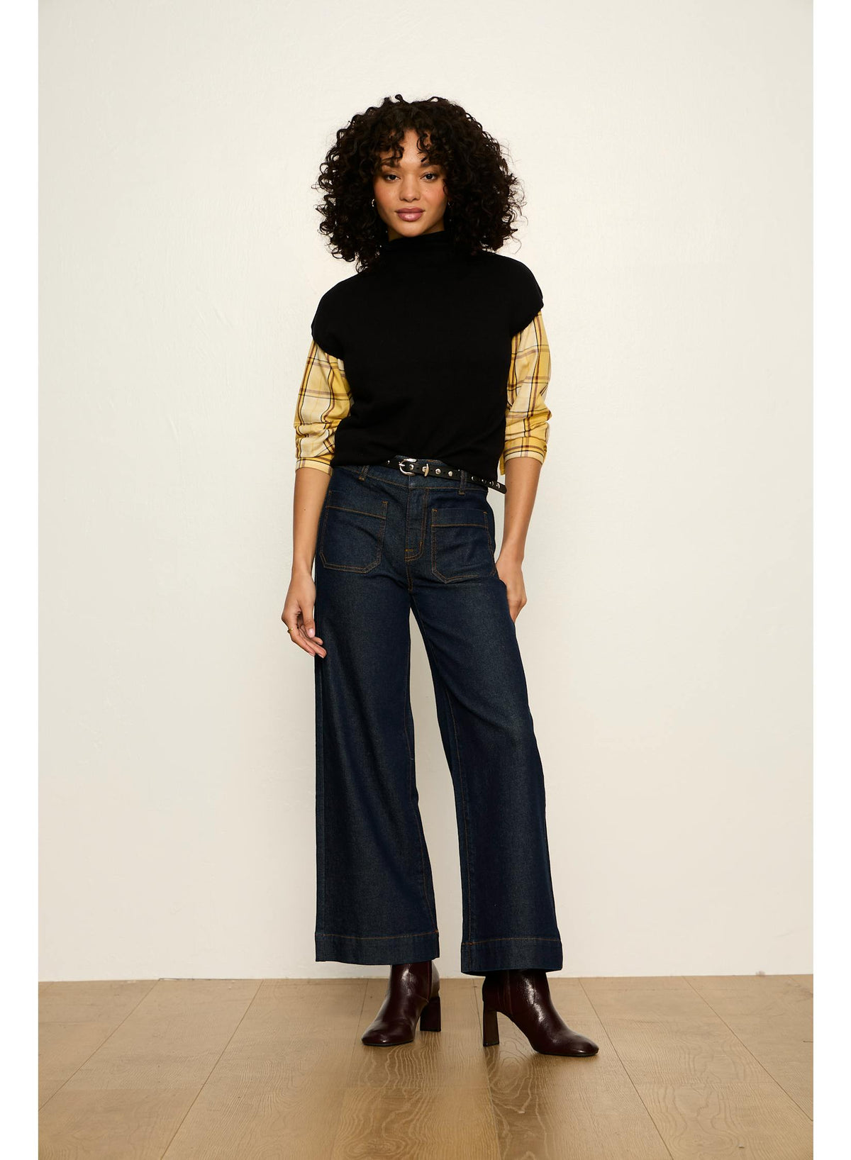 Sanctuary Mock Neck Sweater Shell