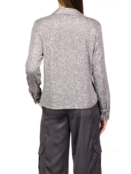 Sanctuary Radiant Sequin Shirt