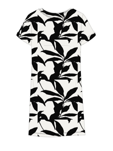 Sanctuary The Perfect Tee Remix Dress in INKI