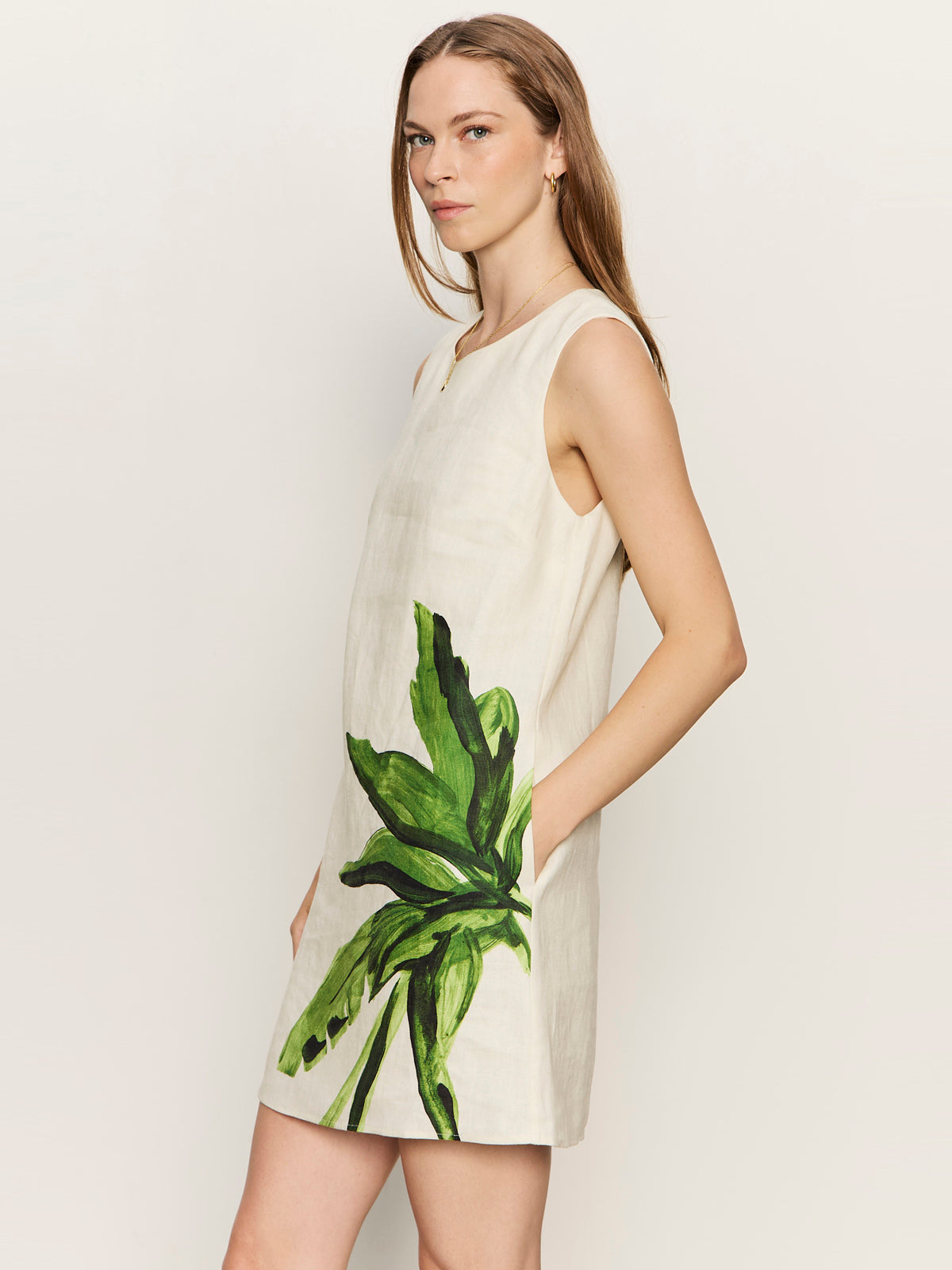 Sanctuary Way to Be Linen Shift Dress