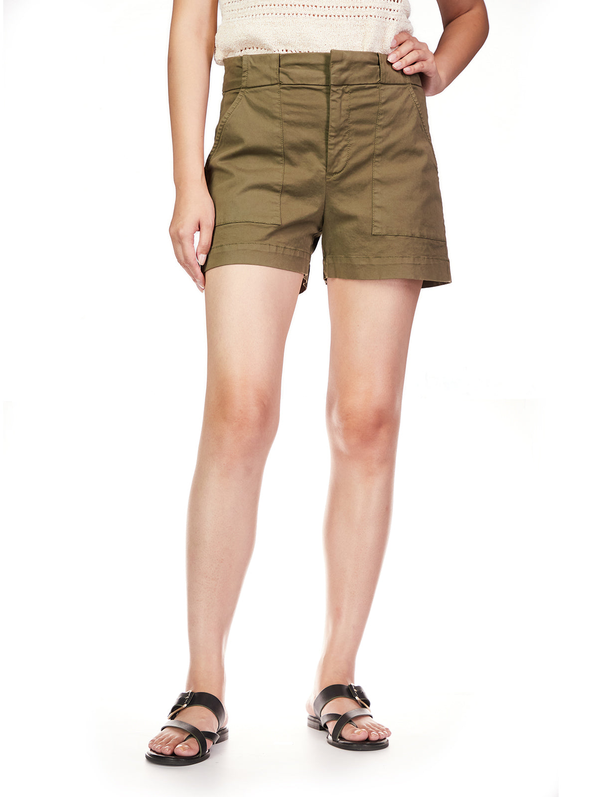 Sanctuary Upper East Short Burnt Olive