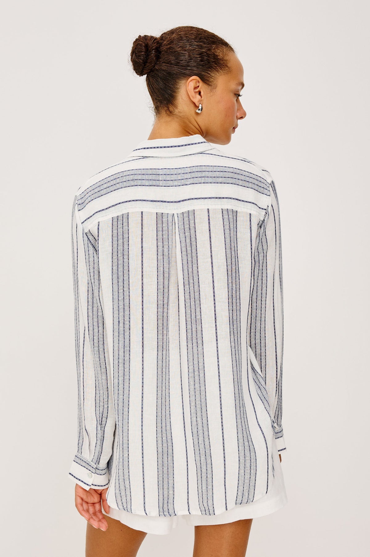 Rails Charli Button Down in Salino Stripe