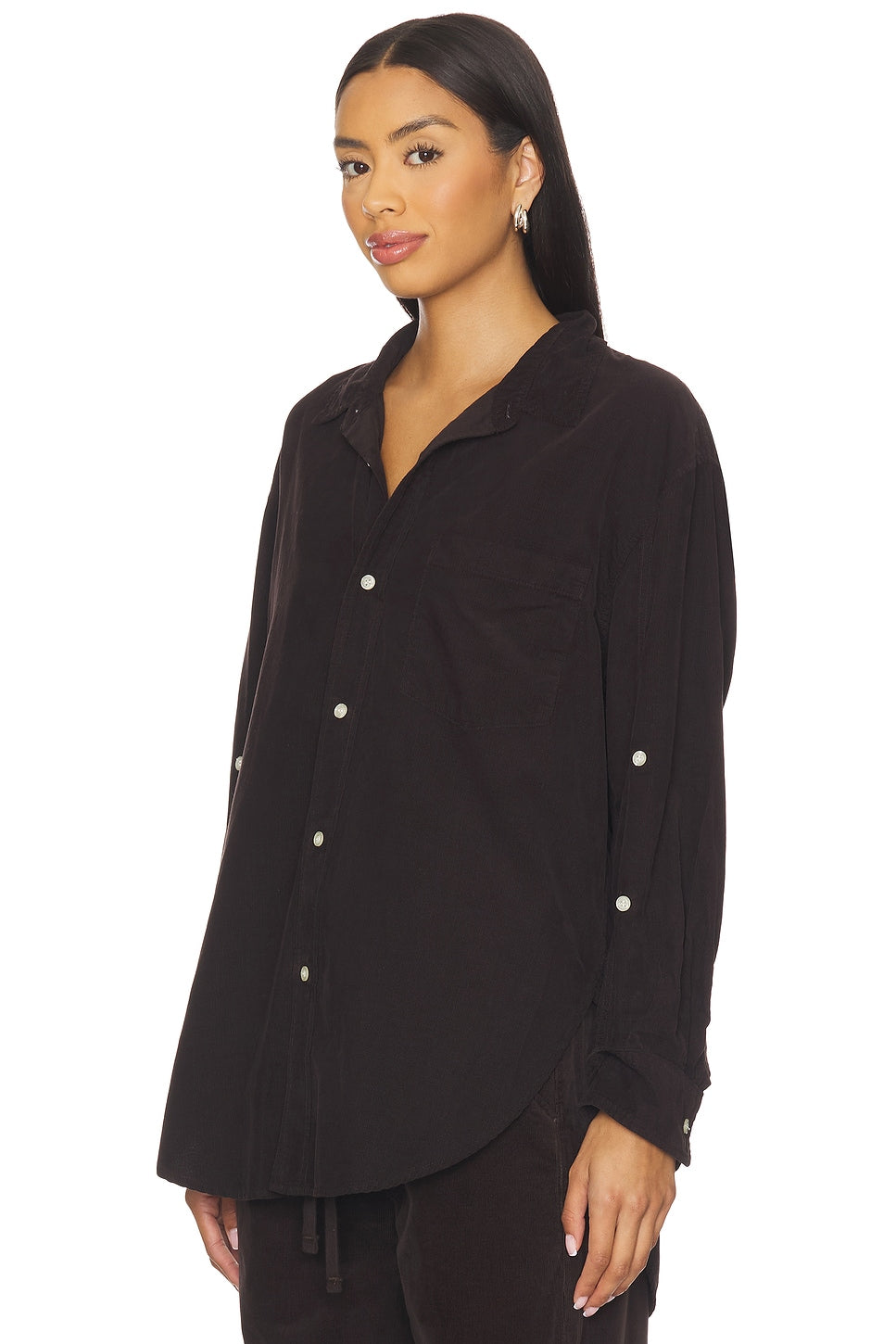 Citizens of Humanity Kayla Shirt in Corduroy Costes