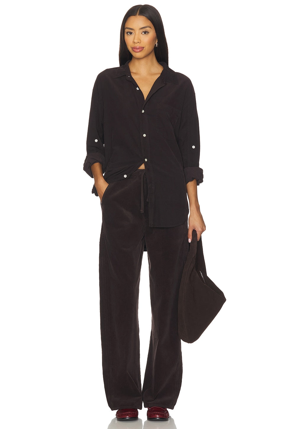 Citizens of Humanity Kayla Shirt in Corduroy Costes